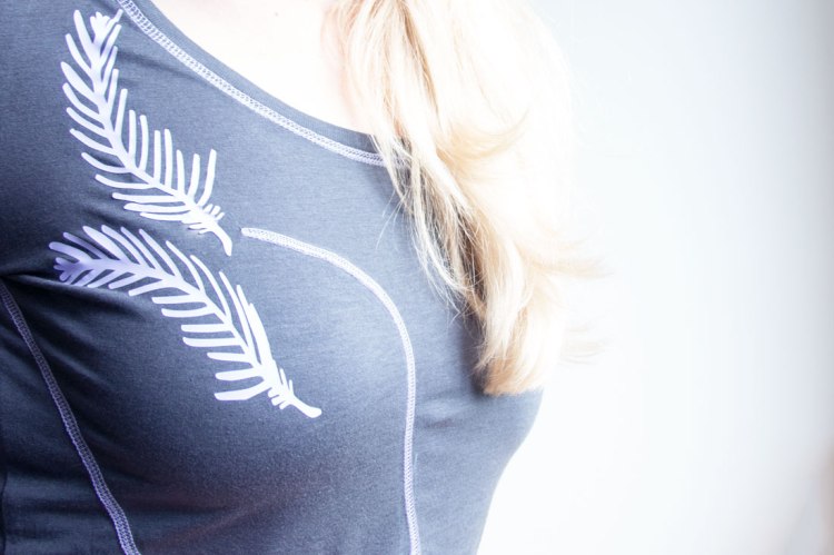 Plotterdatei "Wolfsfeder" von Jennys Hexenatelier